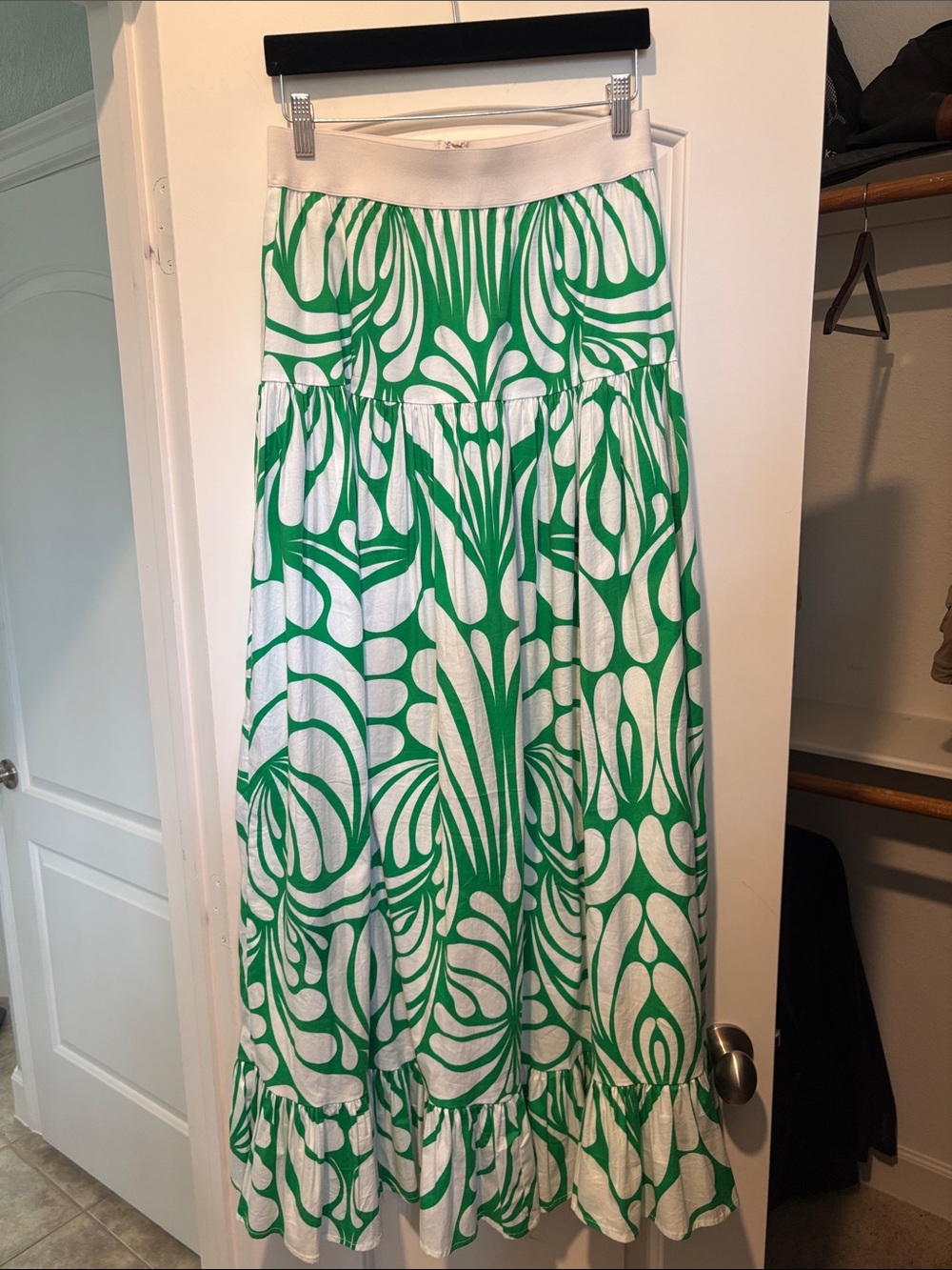 Sheridan French Gardenia Maxi Skirt